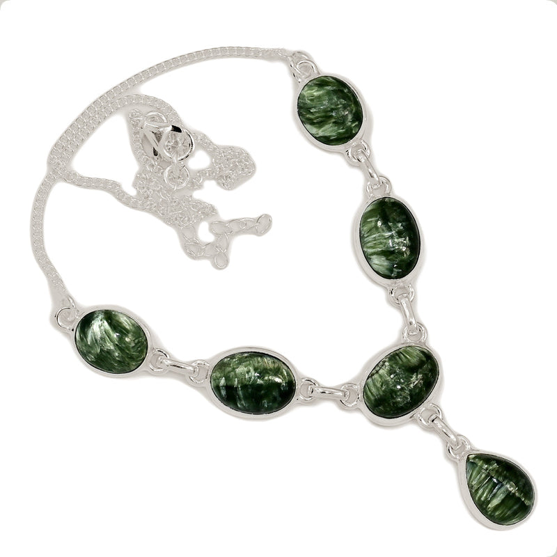 18" Seraphinite Necklaces - SRPN25