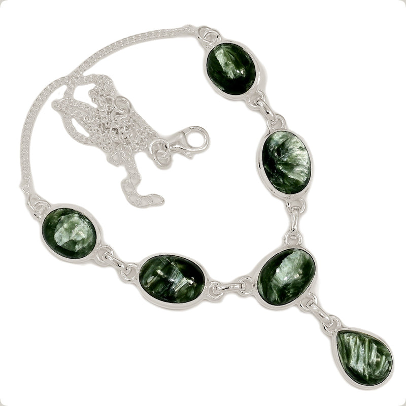 17.8" Seraphinite Necklaces - SRPN26