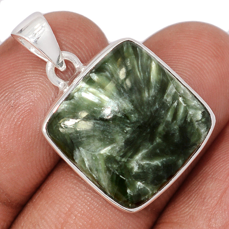 1.1" Seraphinite Pendants - SRPP18