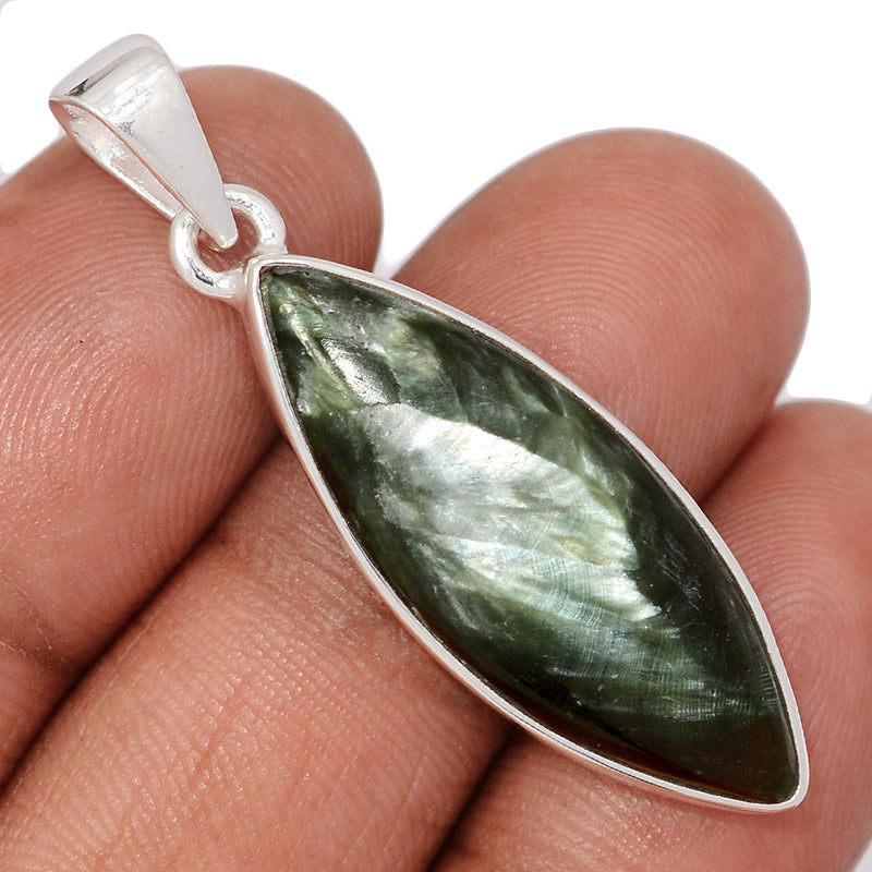 1.7" Seraphinite Pendants - SRPP20
