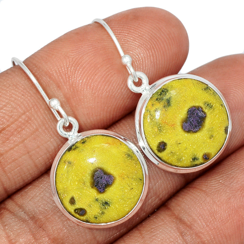 1.3" Atlantisite Earrings - STCE475
