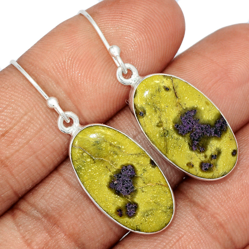 1.6" Atlantisite Earrings - STCE487