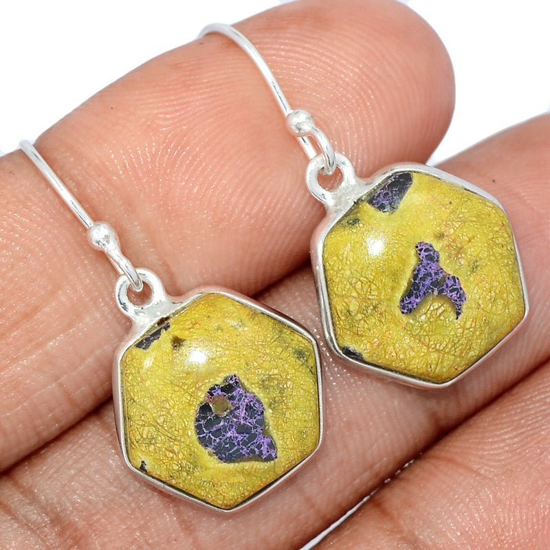 1.2" Atlantisite Earrings - STCE491