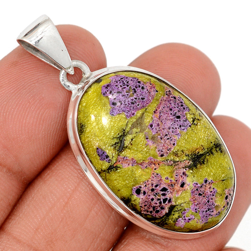 1.8" Stichtite Pendants - STCP1070