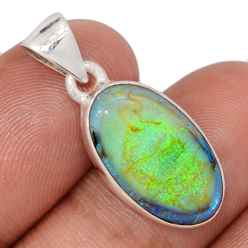 1.1" Sterling Opal Pendants - STOP679