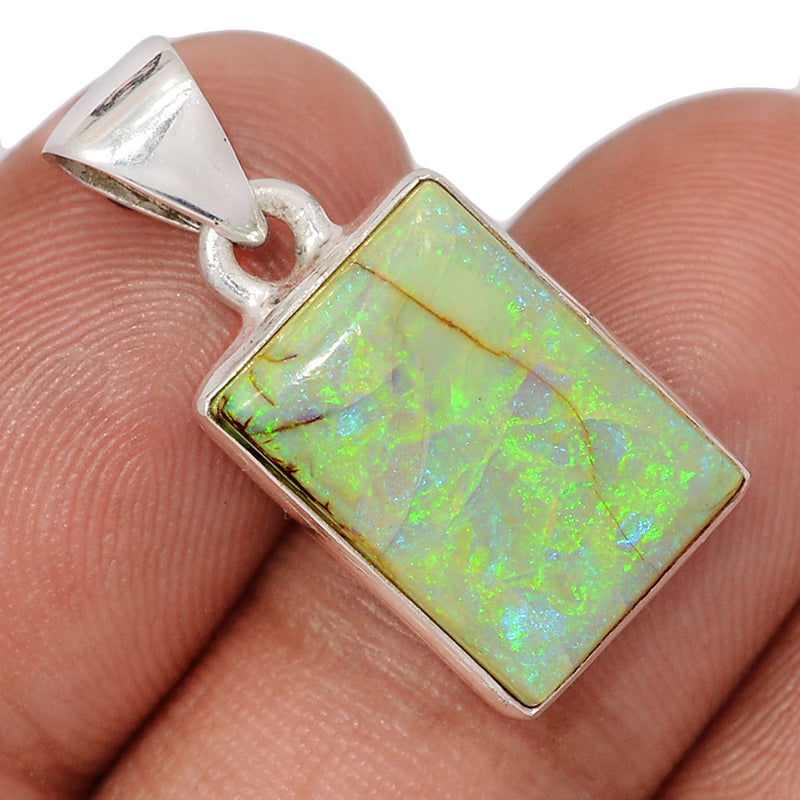 1" Sterling Opal Pendants - STOP681