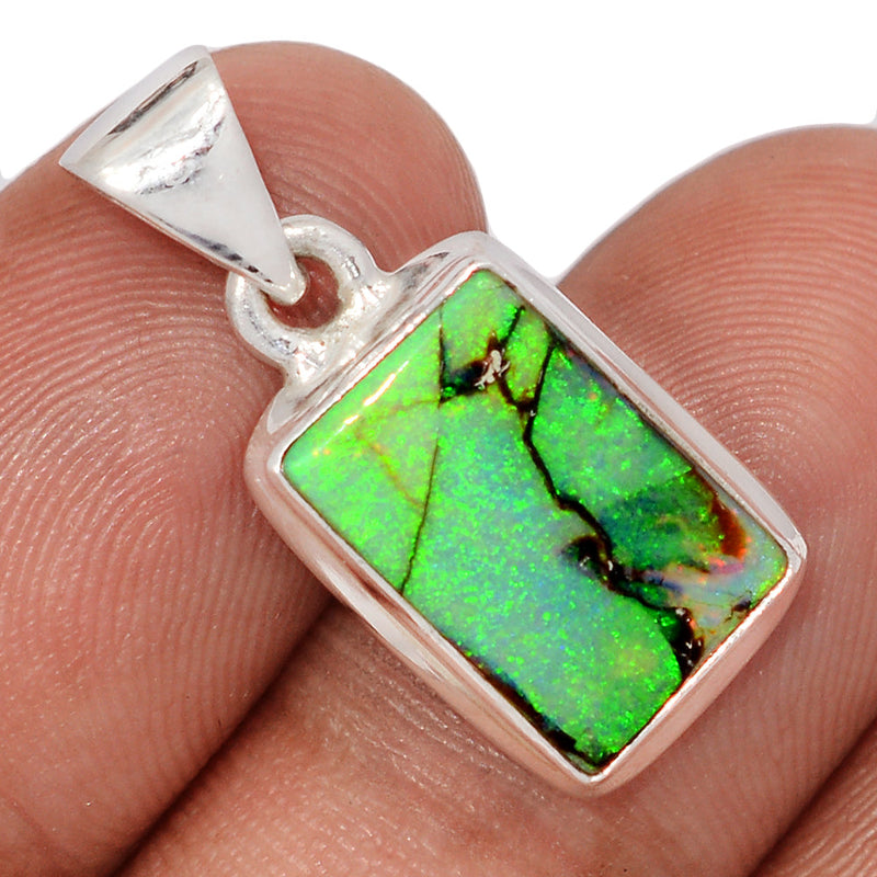 1" Sterling Opal Pendants - STOP688