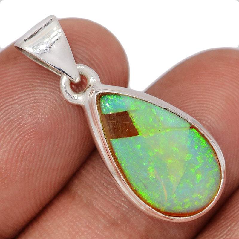 1.2" Sterling Opal Pendants - STOP691