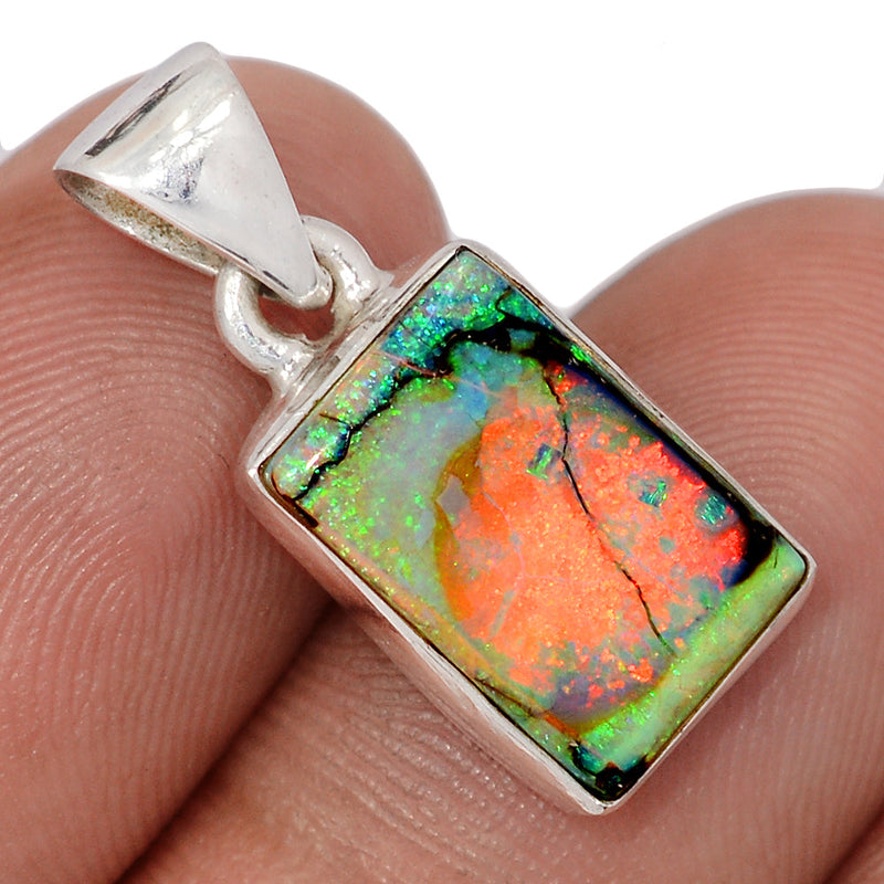 1" Sterling Opal Pendants - STOP693