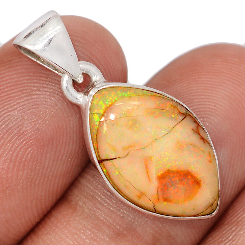 1.2" Sterling Opal Pendants - STOP694