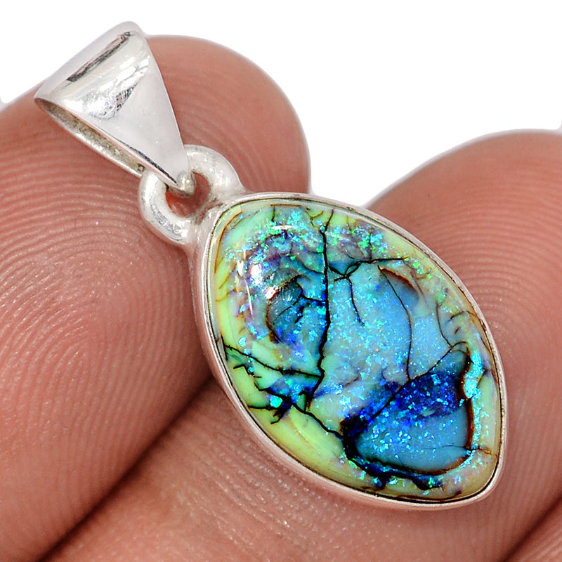 1.1" Sterling Opal Pendants - STOP697