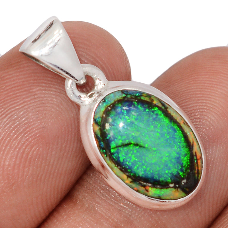 1" Sterling Opal Pendants - STOP698