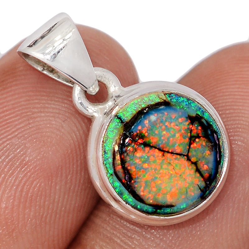 0.8" Sterling Opal Pendants - STOP709