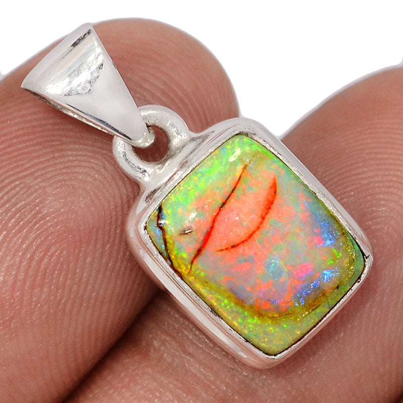 1" Sterling Opal Pendants - STOP714