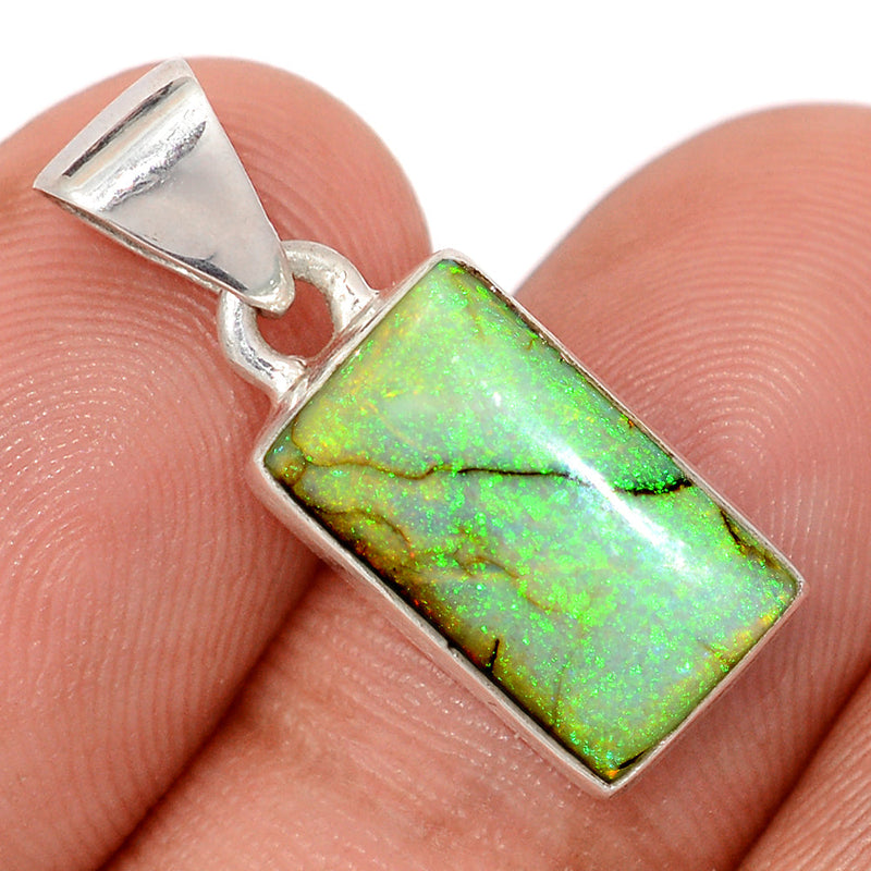 1" Sterling Opal Pendants - STOP730
