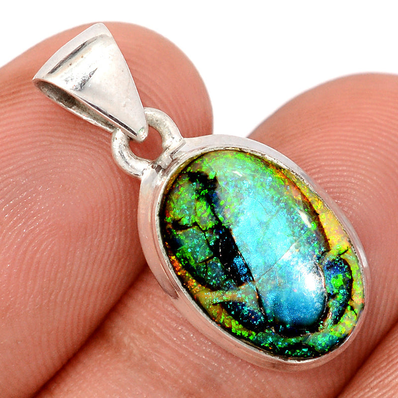 1.1" Sterling Opal Pendants - STOP733