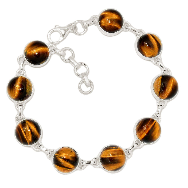 8.3" Tiger Eye Bracelets - TEYB258