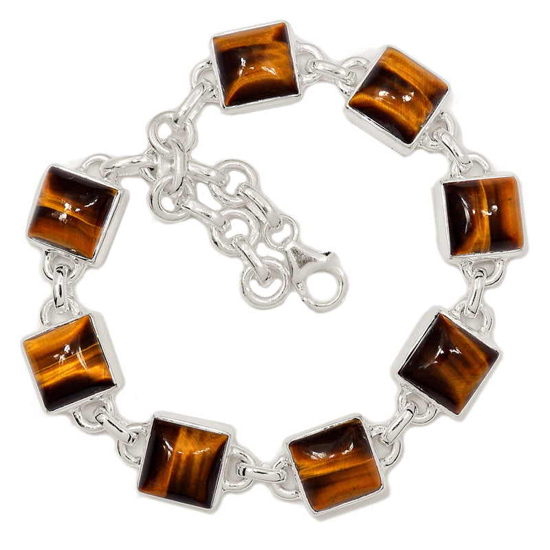 8.6" Tiger Eye Bracelets - TEYB285
