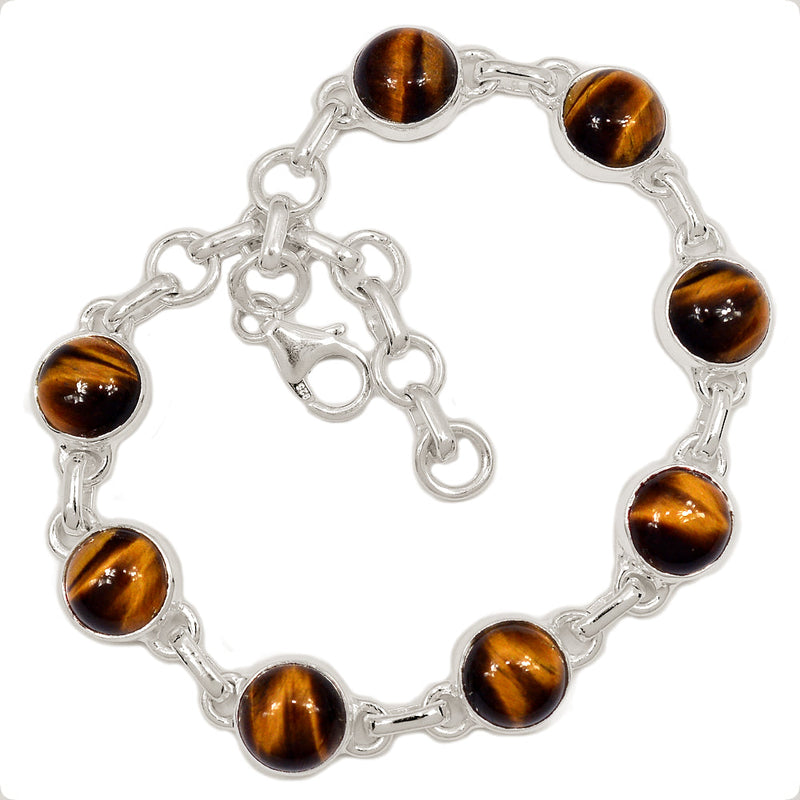 8.2" Tiger Eye Bracelets - TEYB289
