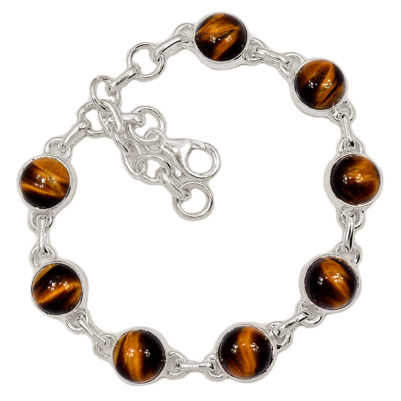 8.2" Tiger Eye Bracelets - TEYB297