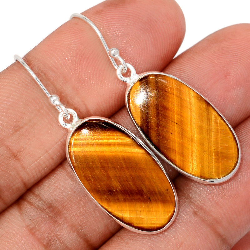 1.6" Tiger Eye Earrings - TEYE894