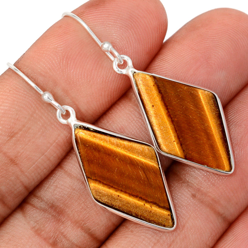 1.7" Tiger Eye Earrings - TEYE898