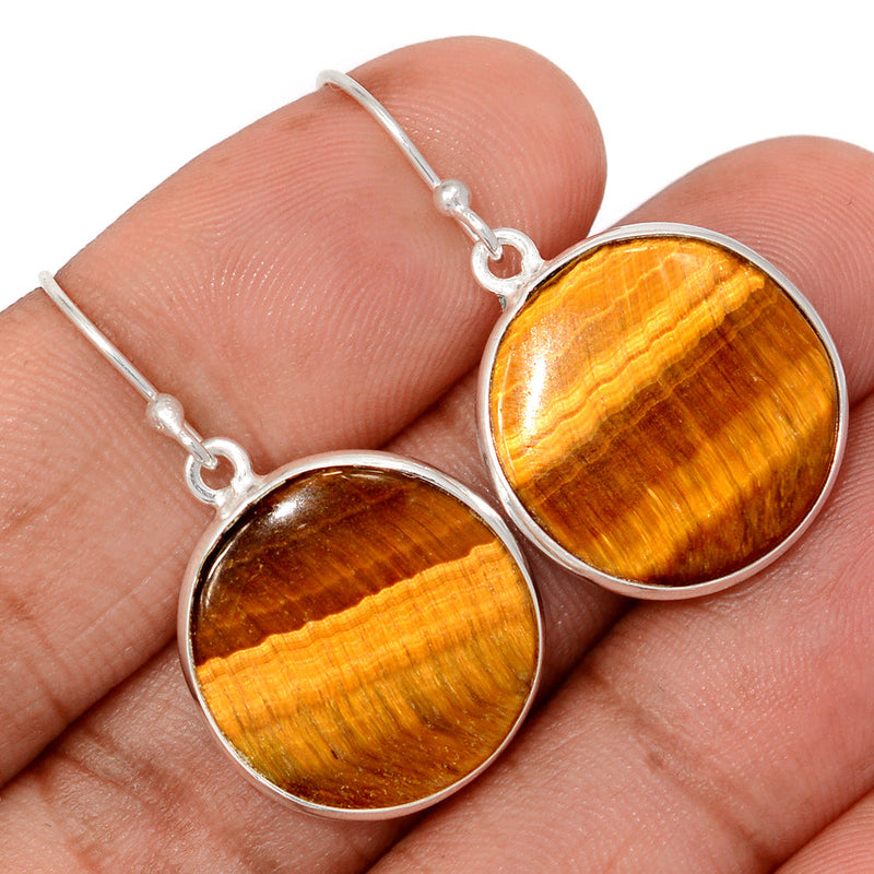 1.5" Tiger Eye Earrings - TEYE902