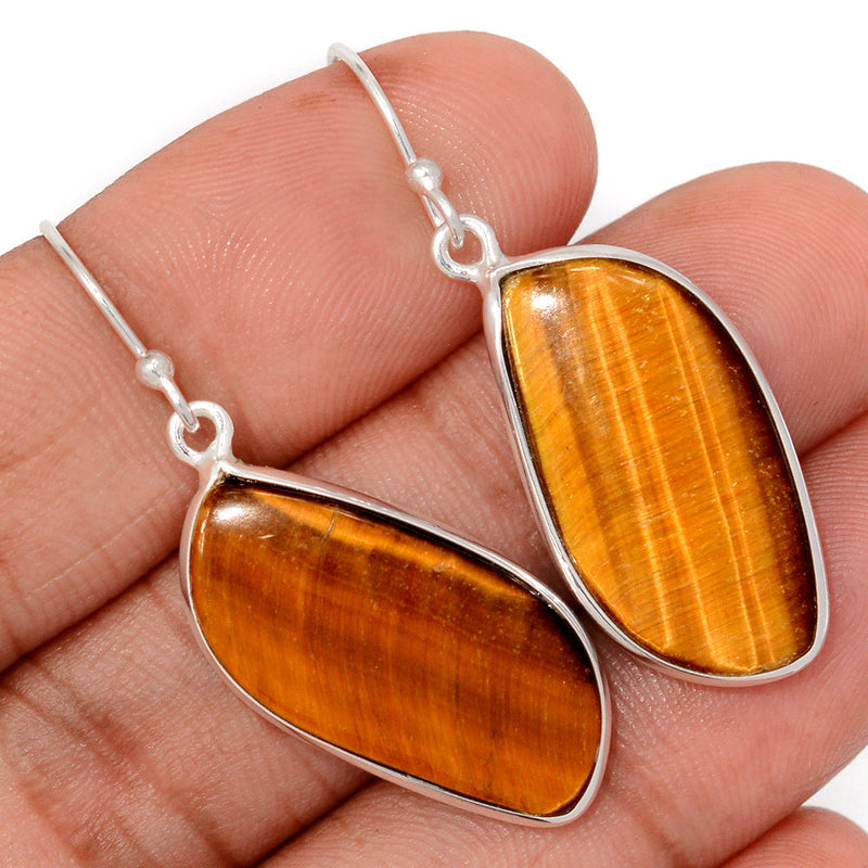 1.7" Tiger Eye Earrings - TEYE905