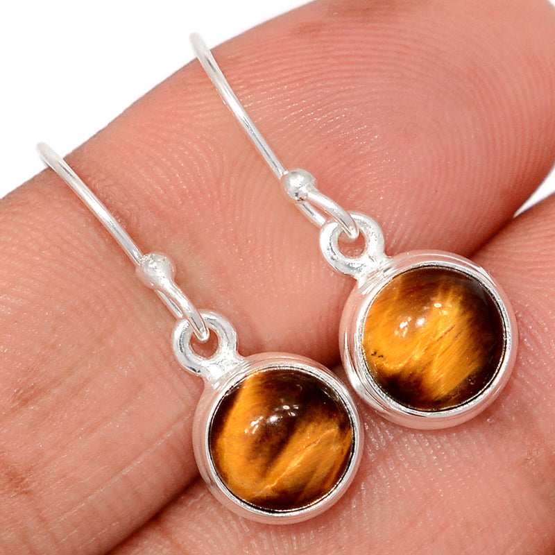 1" Tiger Eye Earrings - TEYE922