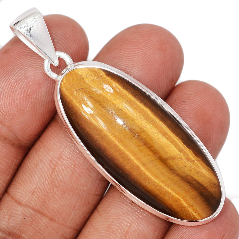 2.1" Tiger Eye Pendants - TEYP2261