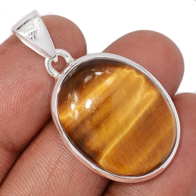 1.5" Tiger Eye Pendants - TEYP2277