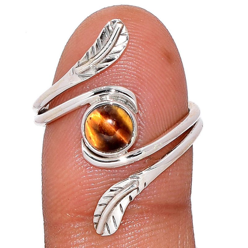 Leaves - Tiger Eye Ring - TEYR973