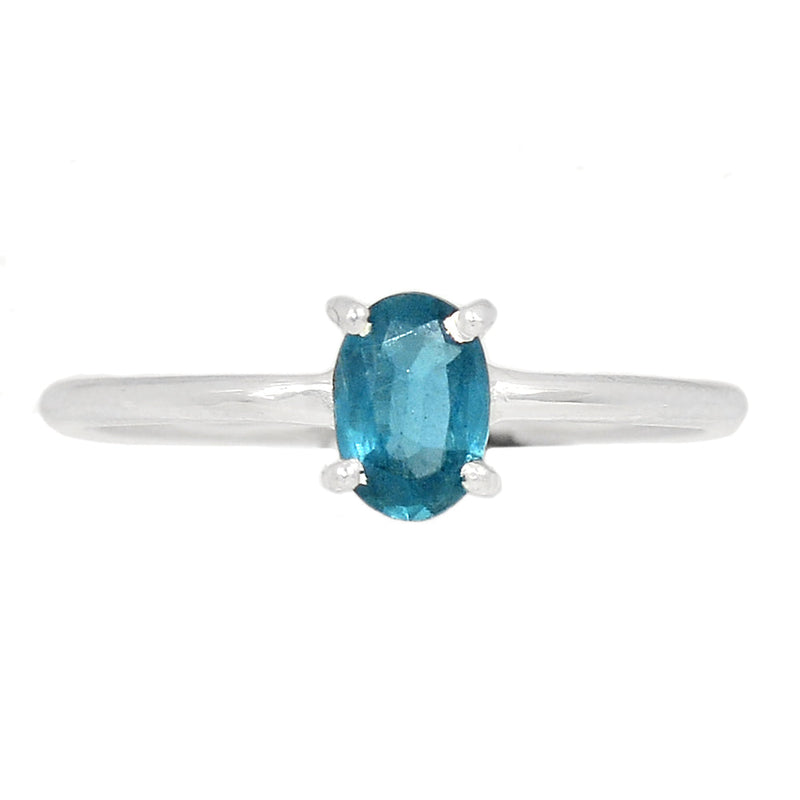 Claw - Teal Blue Kyanite Faceted Ring - TKFR170