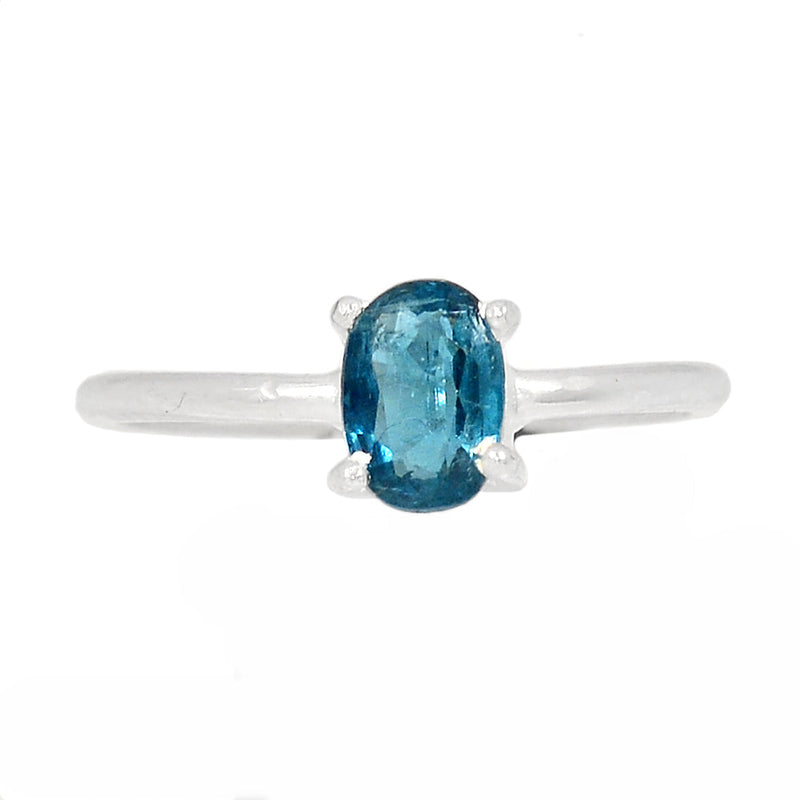 Claw - Teal Blue Kyanite Faceted Ring - TKFR171