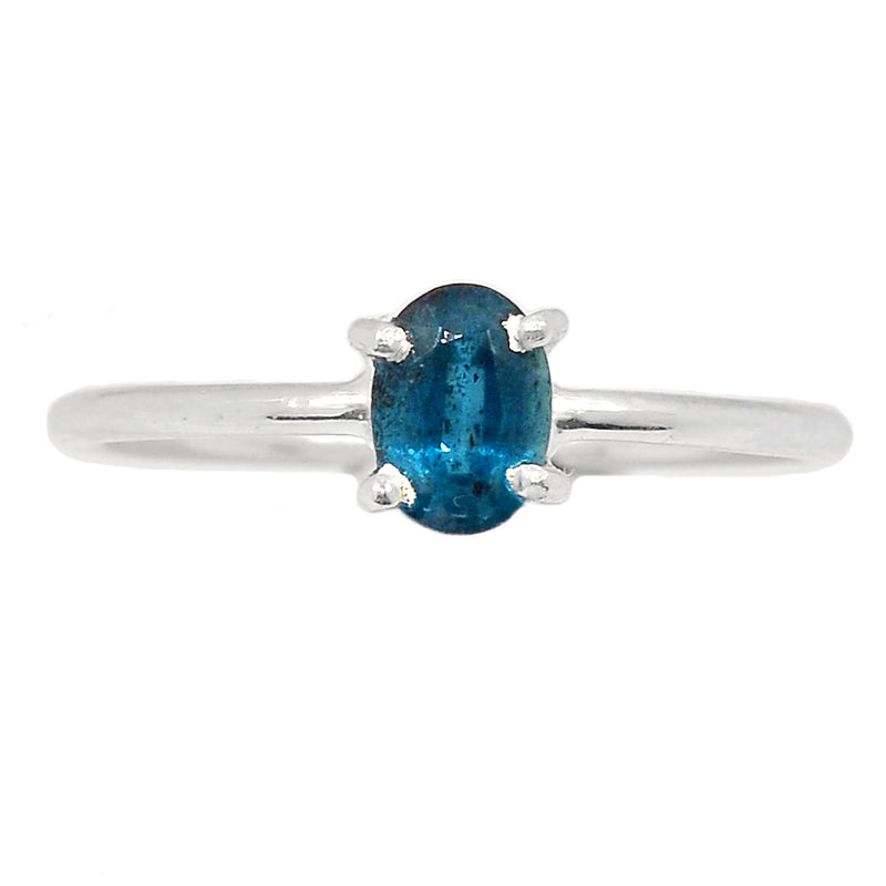 Claw - Teal Blue Kyanite Faceted Ring - TKFR184