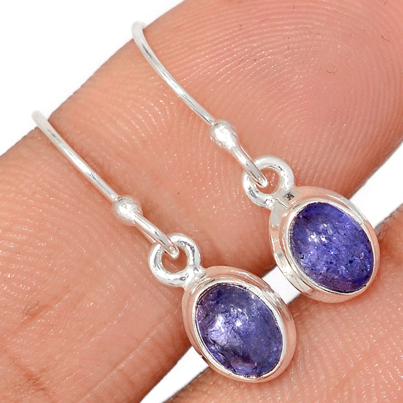 1" Tanzanite Earrings - TNZE216