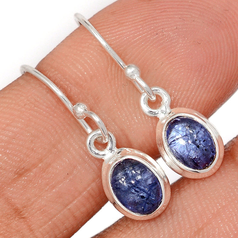 1" Tanzanite Earrings - TNZE217