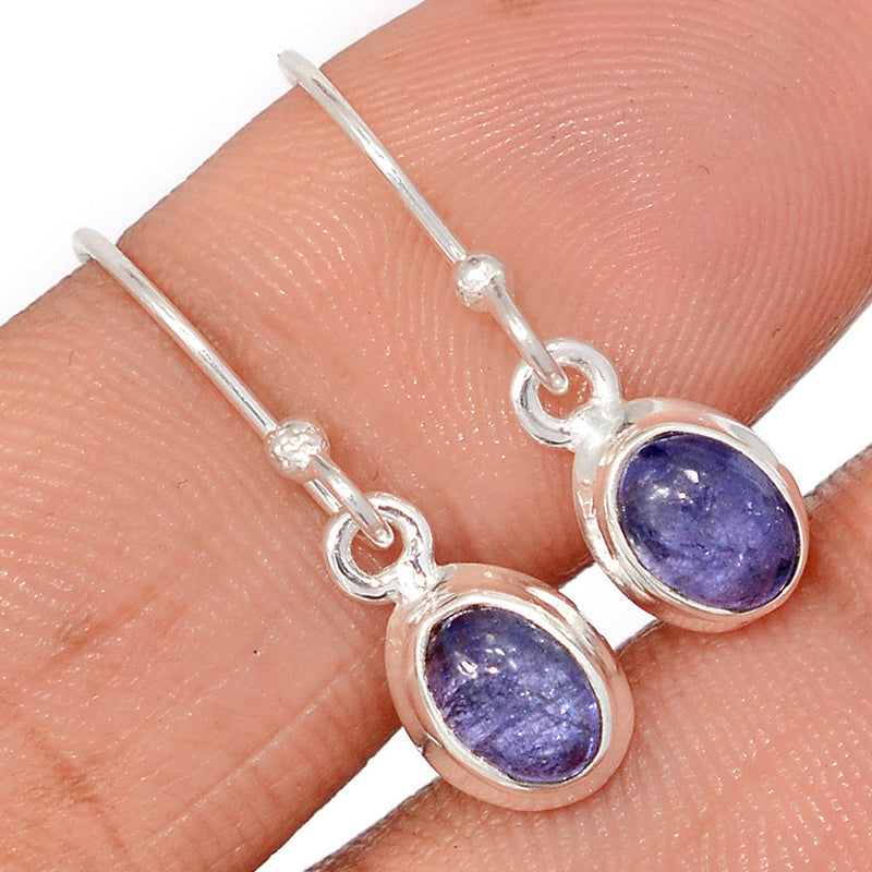 1" Tanzanite Earrings - TNZE218