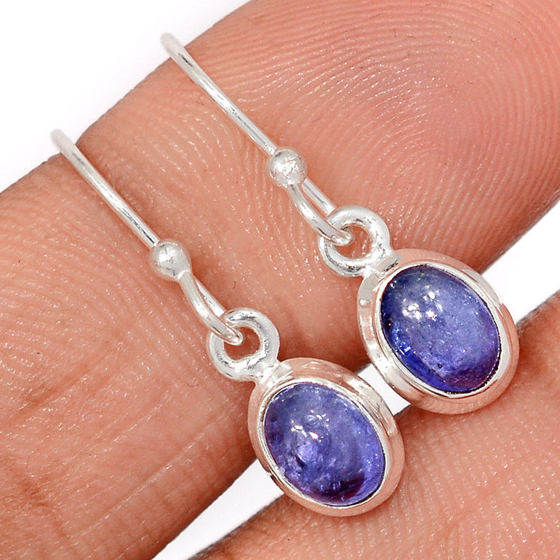 1" Tanzanite Earrings - TNZE219
