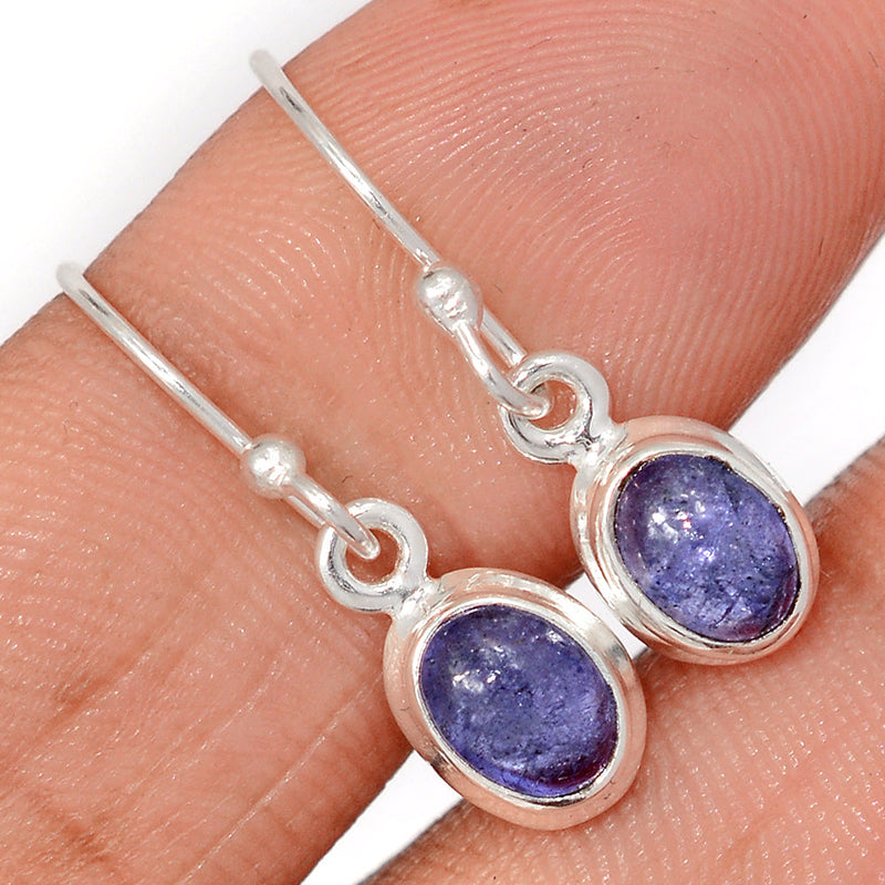 1" Tanzanite Earrings - TNZE221