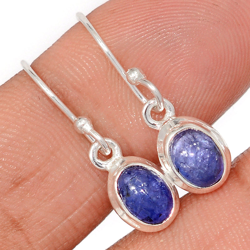 1" Tanzanite Earrings - TNZE223