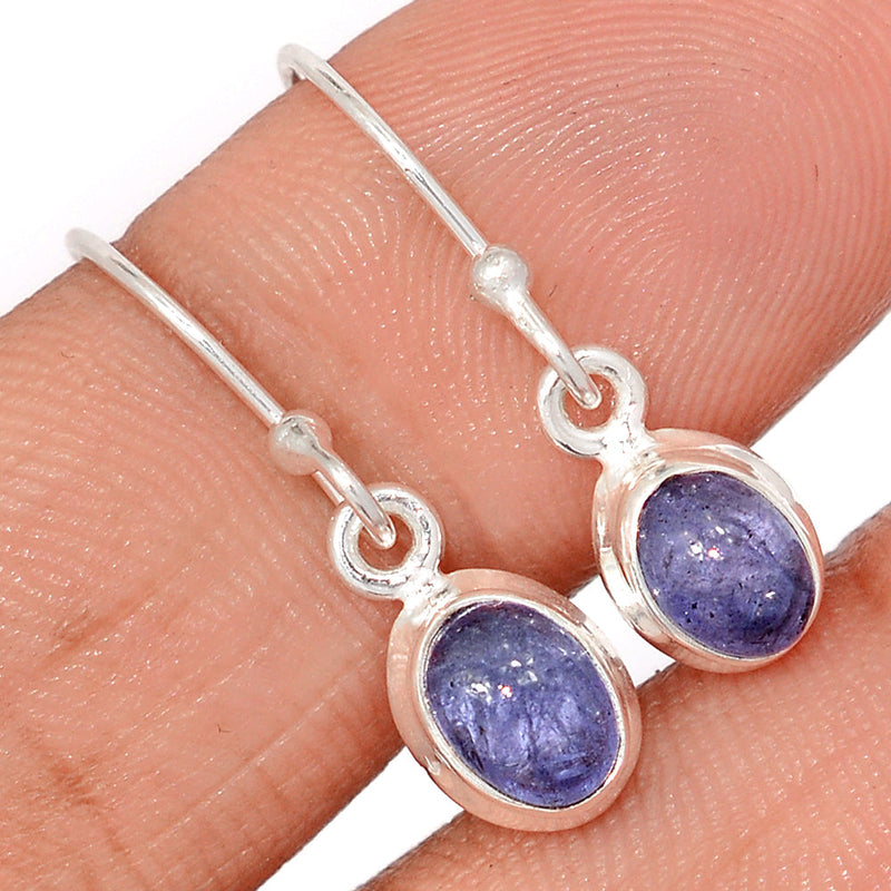 1" Tanzanite Earrings - TNZE227