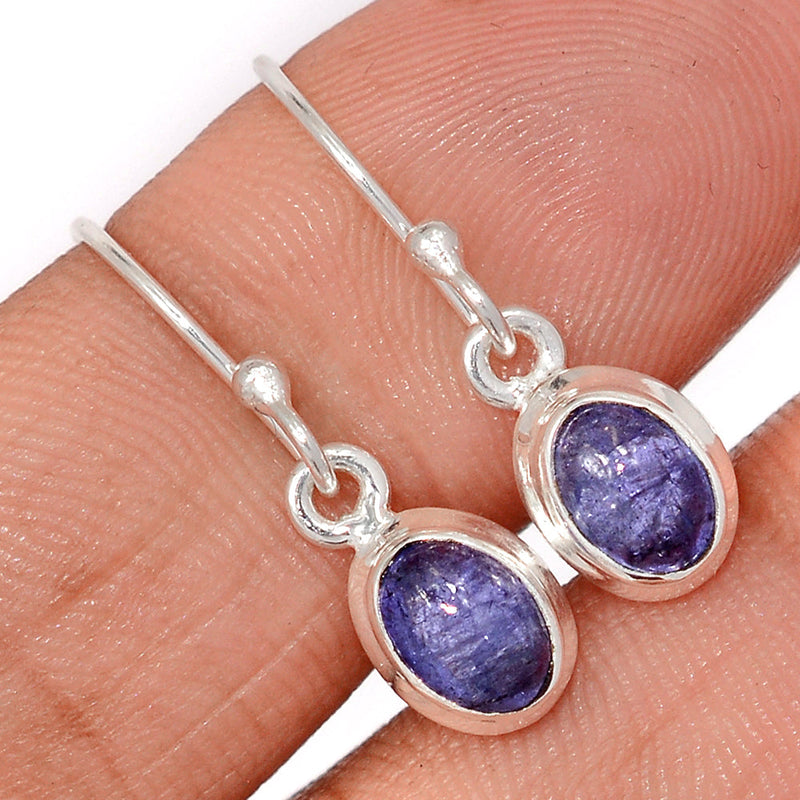 1" Tanzanite Earrings - TNZE232
