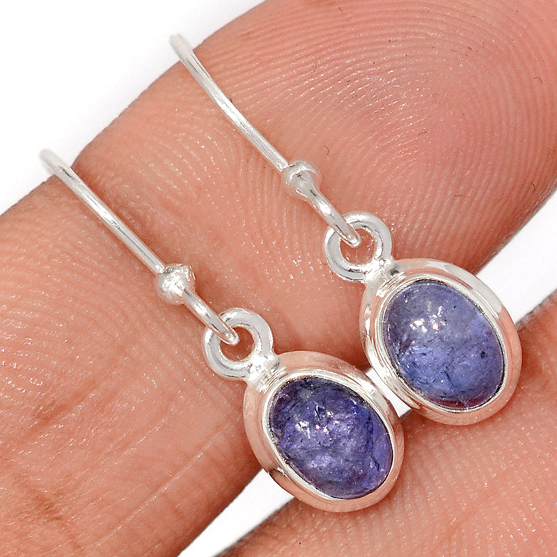 1" Tanzanite Earrings - TNZE233