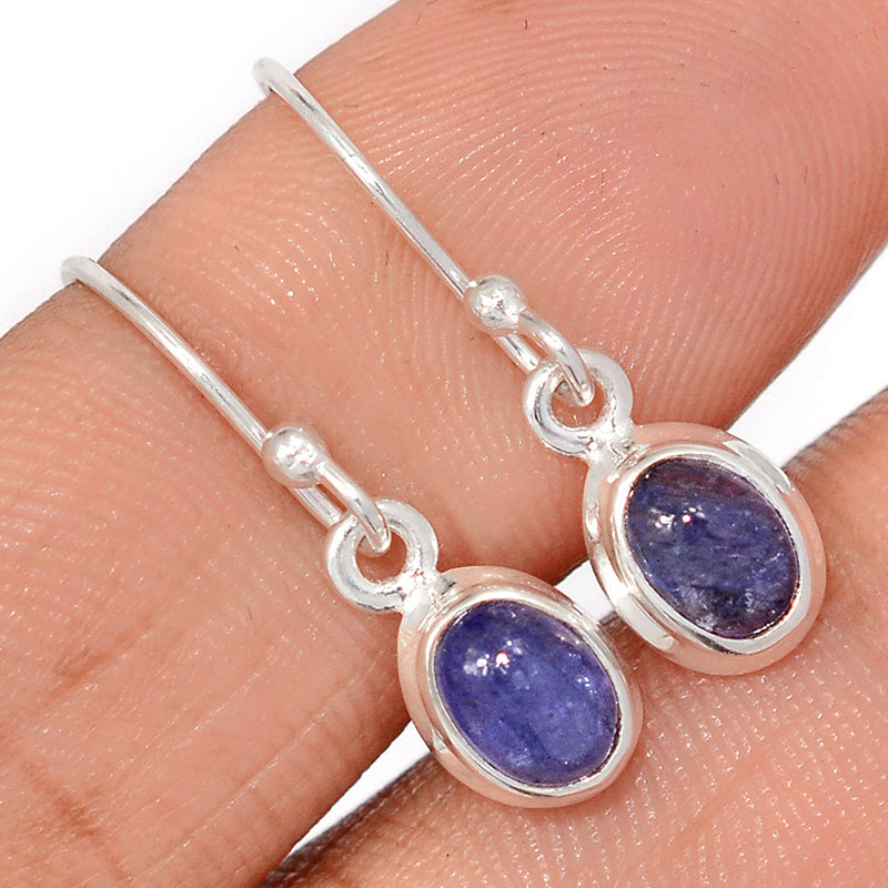 1" Tanzanite Earrings - TNZE237