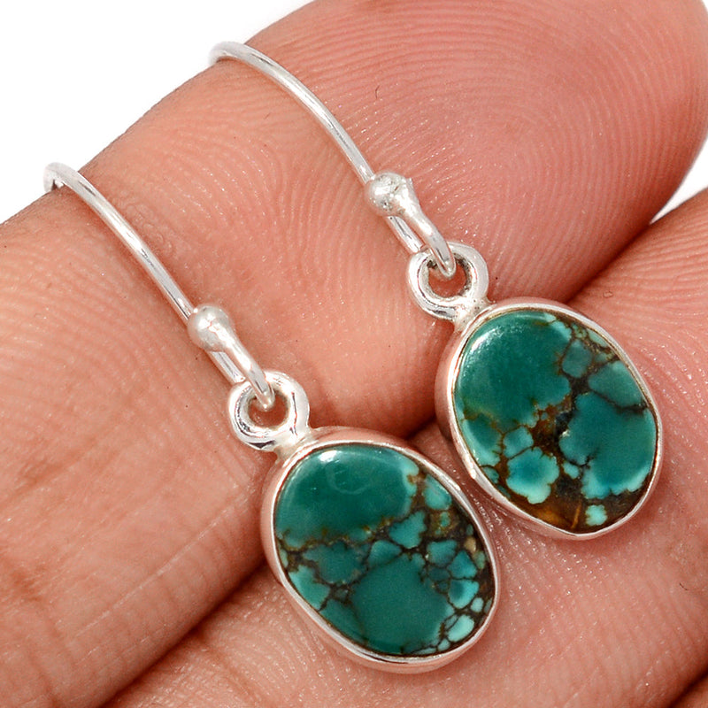 1.1" Tibetan Turquoise Earrings - TQSE610