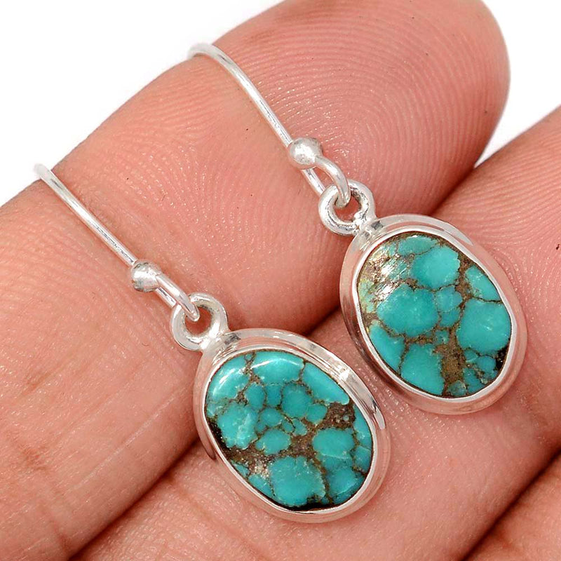 1.2" Tibetan Turquoise Earrings - TQSE622