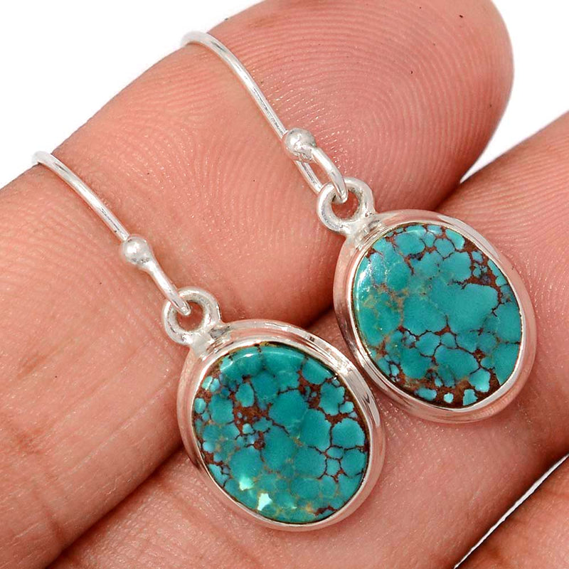 1.2" Tibetan Turquoise Earrings - TQSE626