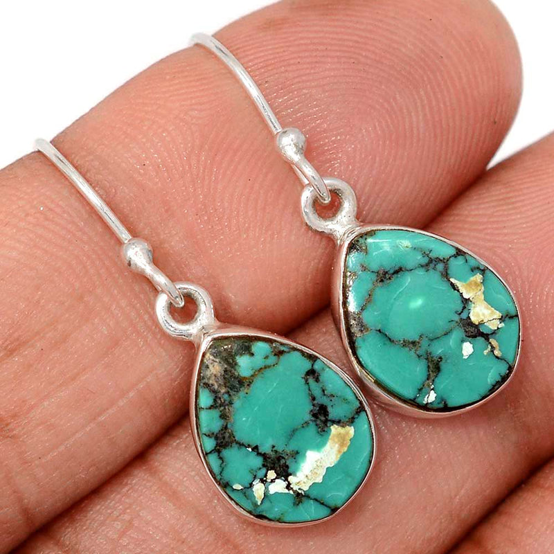 1.2" Tibetan Turquoise Earrings - TQSE627
