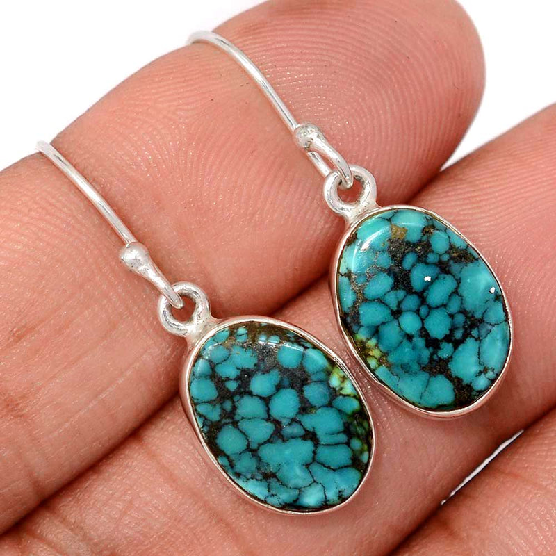 1.2" Tibetan Turquoise Earrings - TQSE632
